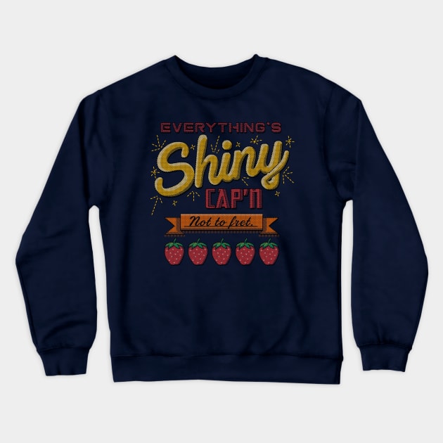 Everything's Shiny Embroidery Crewneck Sweatshirt by kellabell9
